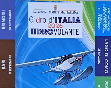Castelletto Ticino patrocinerà il prossimo “Gidro d’Italia”, il Giro in idrovolante