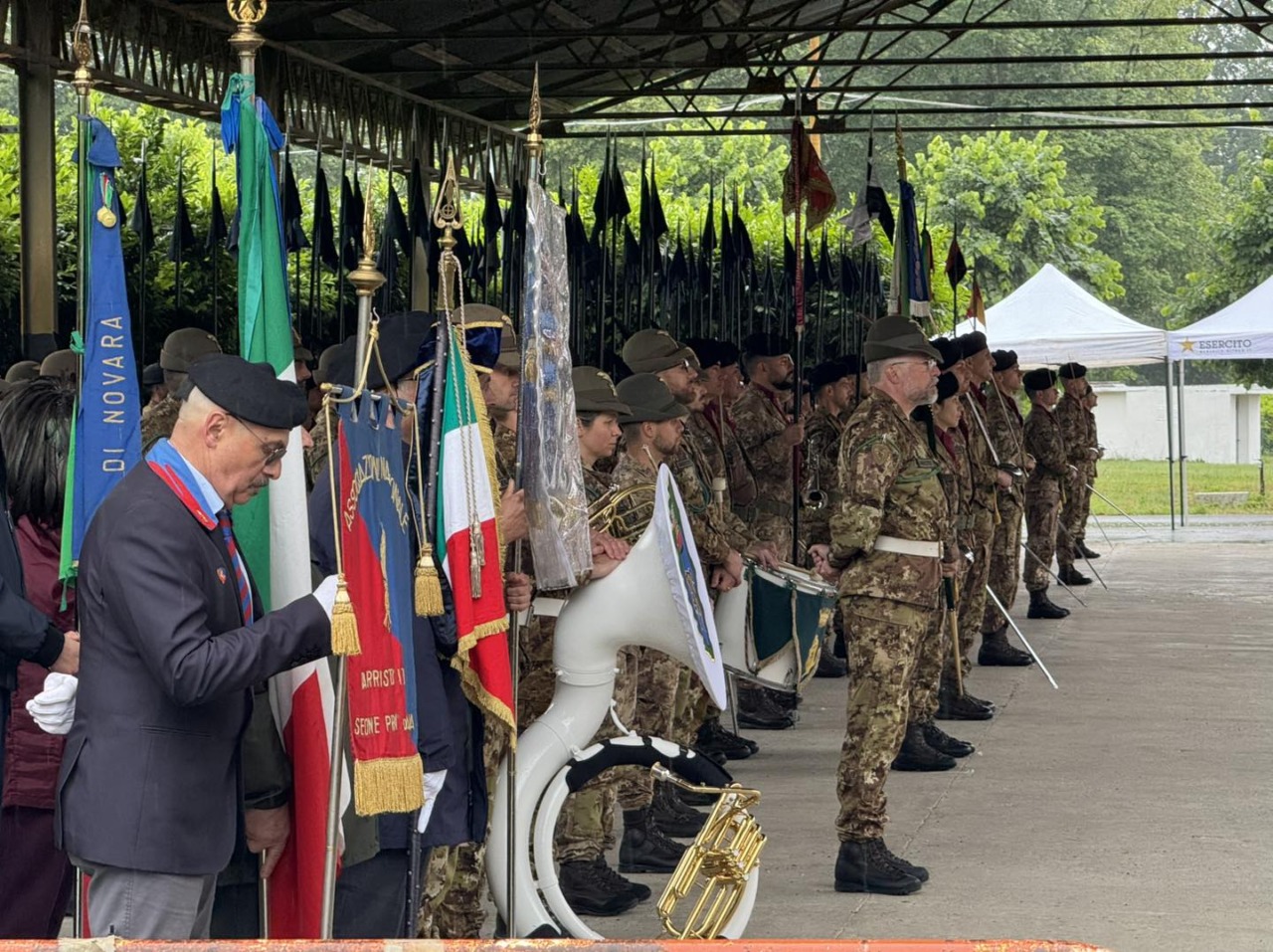 Bellinzago Novarese, il “Nizza Cavalleria” ha celebrato i 110 anni dai fatti d’arme di Monfalcone