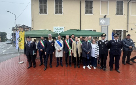 Sozzago, inaugurata la nuova sede distaccata della Polizia Ovest Ticino