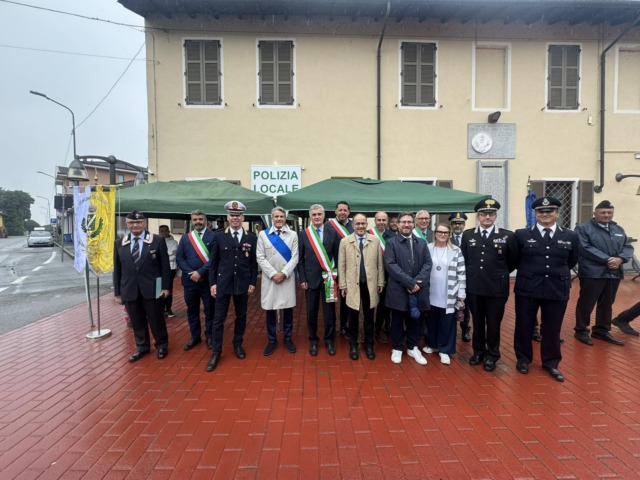 Sozzago, inaugurata la nuova sede distaccata della Polizia Ovest Ticino