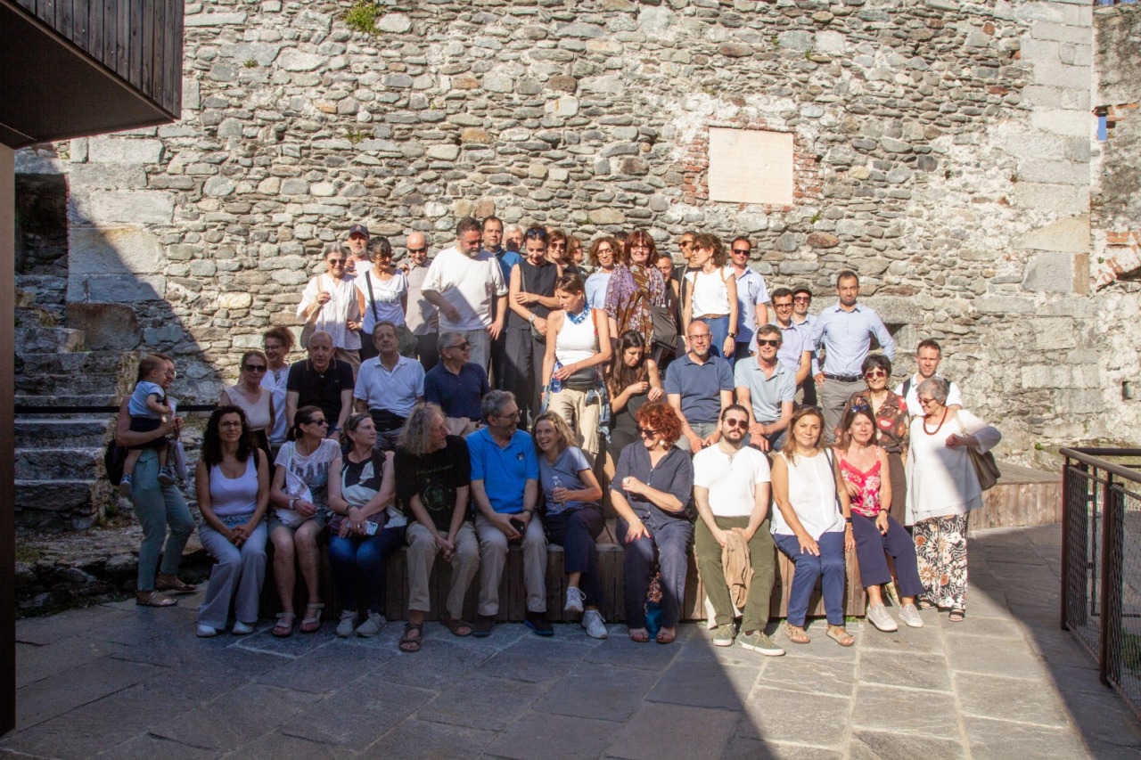 Visita ai Castelli di Cannero dopo i restauri: oltre cinquanta architetti da tutt’Italia