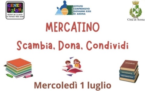Mercatino solidale ad Arona
