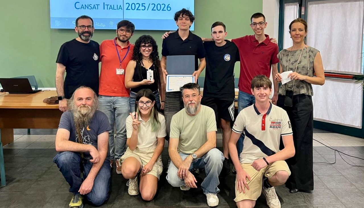 Sky Lead, dell’Iti Omar, vince la finale nazionale Cansat 2026 e vola in Olanda