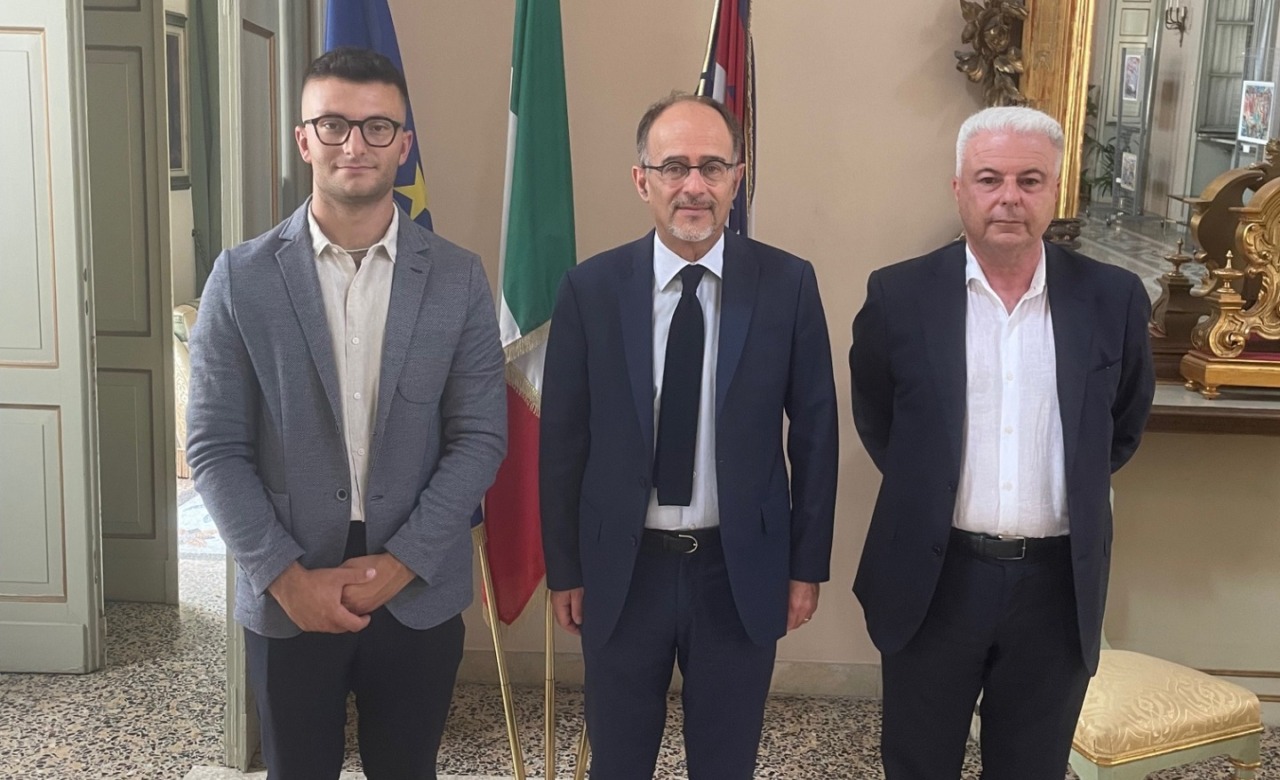 Coldiretti Novara-Vco dal Prefetto di Novara per presentare il nuovo Direttore Domenico Pautasso