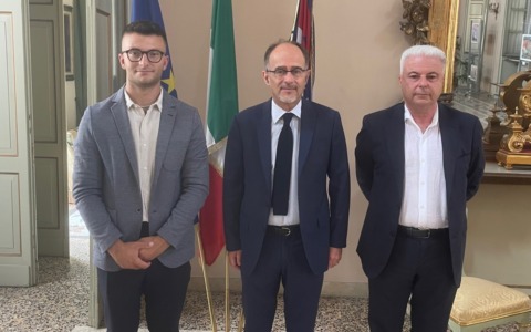 Coldiretti Novara-Vco dal Prefetto di Novara per presentare il nuovo Direttore Domenico Pautasso
