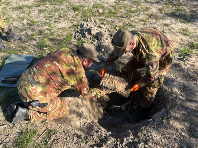 Scoperte e distrutte oltre 1.200 munizioni della Seconda Guerra Mondiale