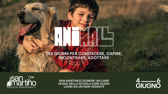 Al Centro Commerciale San Martino2 tre giorni dedicati agli animali: arriva anche Edoardo Stoppa