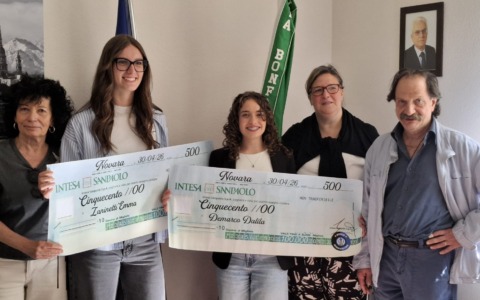 Borse di studio in memoria di Ruben Raimondi: premiate due studentesse del Bonfantini