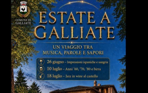 Estate a Galliate: un viaggio tra musica, parole e sapori