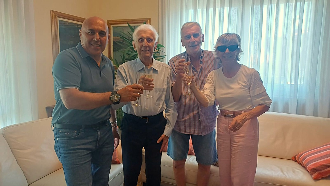 Il borgomanerese Giuseppe Zaninetti ha compiuto 100 anni