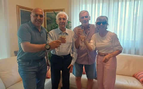 Il borgomanerese Giuseppe Zaninetti ha compiuto 100 anni