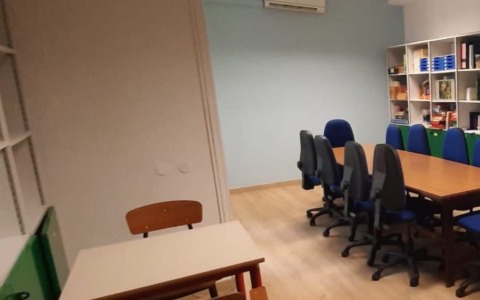 Aula climatizzata a disposizione dei cittadini lesiani