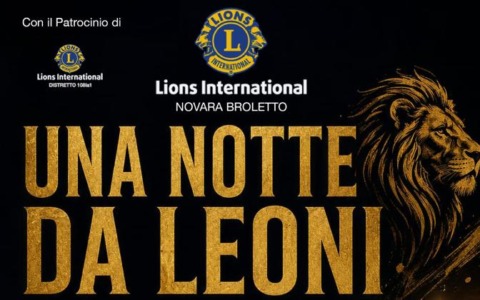 “Una notte da leoni” con i Lions a Novara