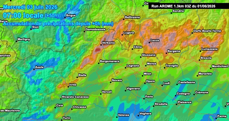 Violenti temporali con grandine e raffiche di vento oggi sull’Alto Piemonte
