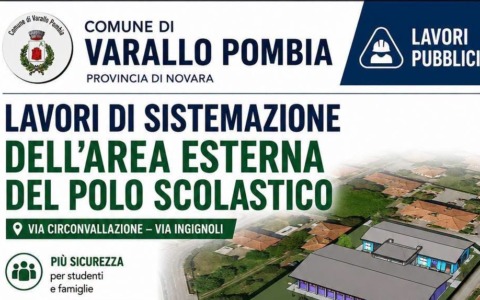 Varallo Pombia: nuova viabilità e area gioco a servizio della scuola dell’infanzia e nido