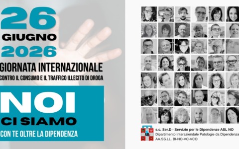 Giornata mondiale contro le droghe, l’Asl Novara tra innovazione e prevenzione: due nuovi progetti