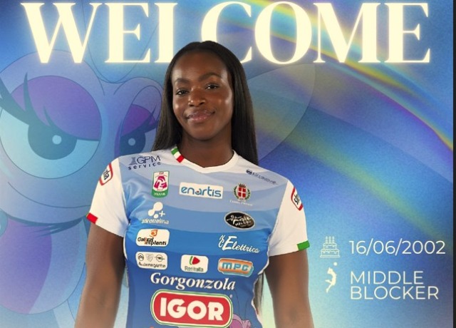 L’Igor Volley ha scelto: Awoleye è la nuova centrale