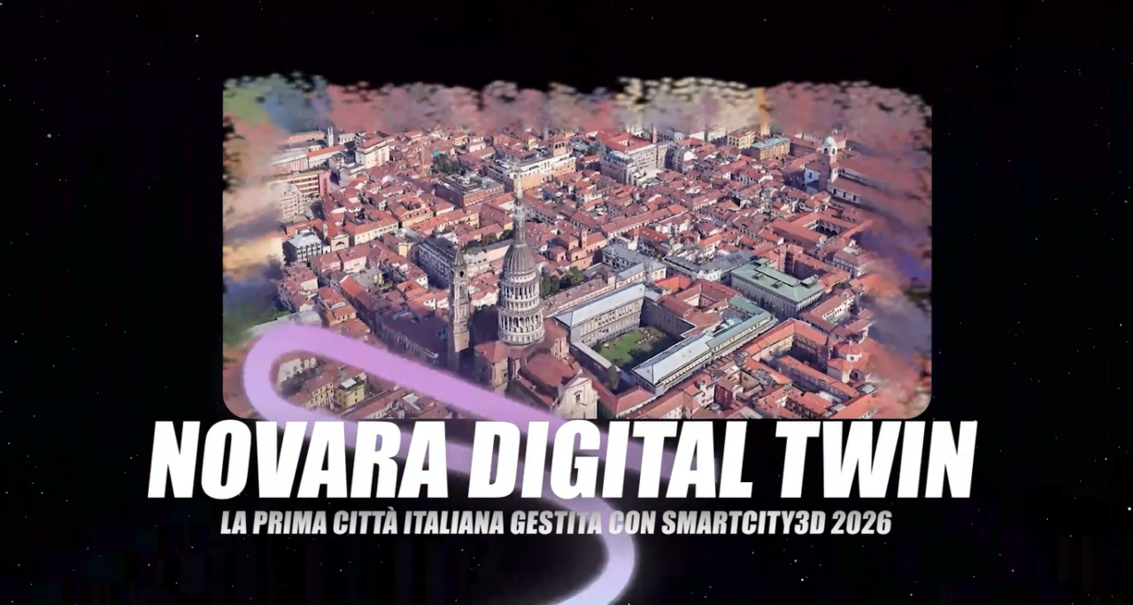 Novara punta sul futuro: nasce il “gemello digitale” della città per pianificare e gestire il territorio