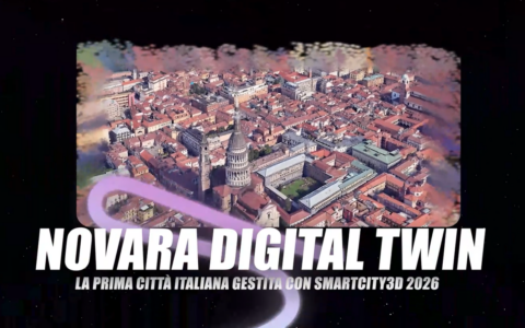 Novara punta sul futuro: nasce il “gemello digitale” della città per pianificare e gestire il territorio