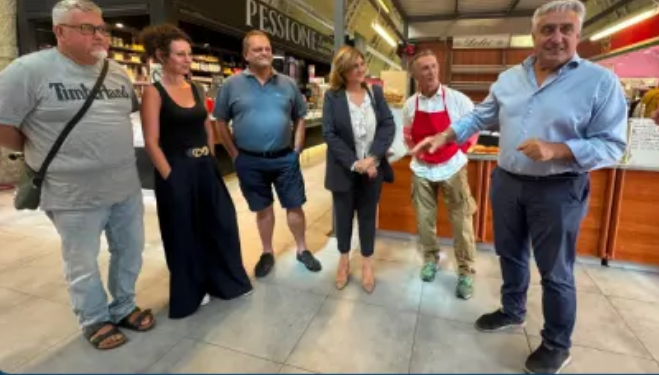 Mercato coperto di Novara: più comfort per operatori e clienti