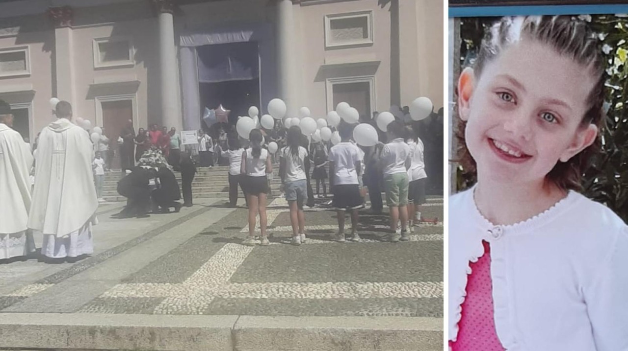 A Cameri lo struggente addio alla piccola Ginevra, strappata alla vita a soli 9 anni