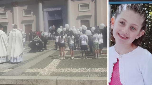 A Cameri lo struggente addio alla piccola Ginevra, strappata alla vita a soli 9 anni