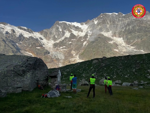 Malore per un alpigiano a Macugnaga: complesso intervento del Soccorso Alpino