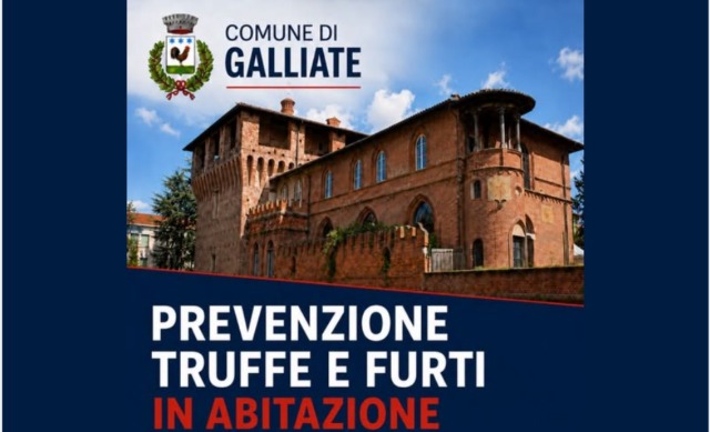 Prevenzione truffe e furti in abitazione: l’incontro a Galliate