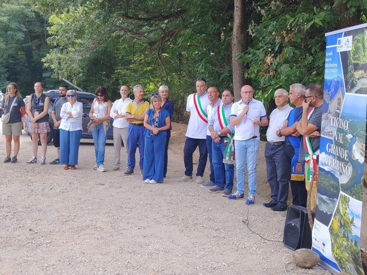 Inaugurati l’infopoint e il nuovo parcheggio del Bosco Solivo: una nuova porta d’accesso alla Riserva Naturale