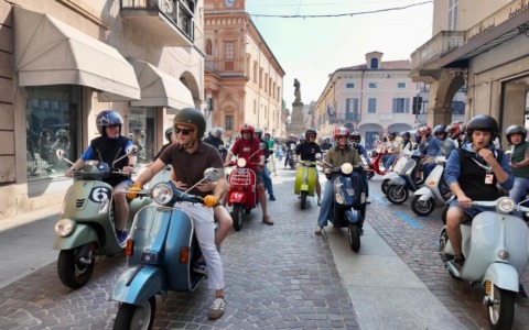 Borgo in Vespa: motori, passione e solidarietà a sostegno di Avis Borgomanero