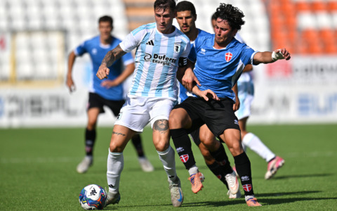 Un buon Novara Fc cede solo nel finale all’Entella