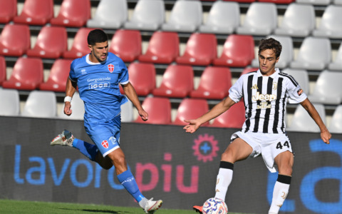 Novara Fc battuto di misura dalla Juventus Next Gen