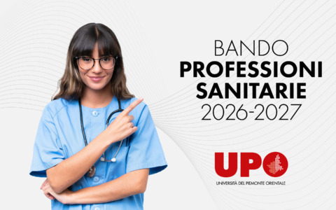 Professioni sanitarie UPO, online il bando: 724 posti e test a Novara