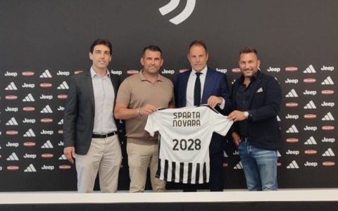 Sparta Novara rinnova per altre due stagioni la collaborazione con la Juventus