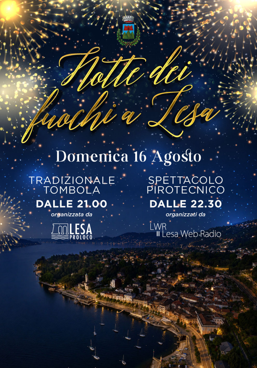 Ferragosto a Lesa tra magia, musica e spettacolo