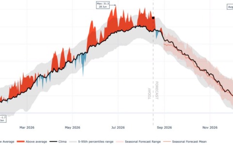 Estate da caldo record sul Piemonte ma è in arrivo una fase più fresca