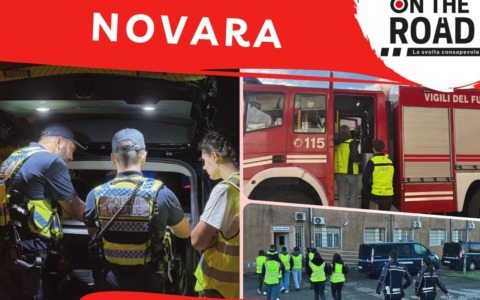 Giovani sul campo con Polizia Locale, Vigili del Fuoco e soccorritori: l’iniziativa a Novara