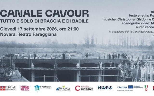 Quando il Canale Cavour fu scavato “a braccia e badile”: lo spettacolo al Faraggiana
