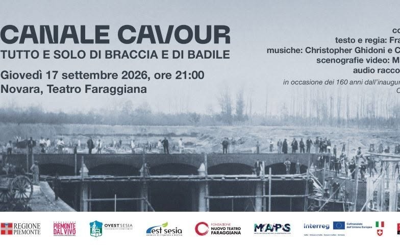 Quando il Canale Cavour fu scavato “a braccia e badile”: lo spettacolo al Faraggiana