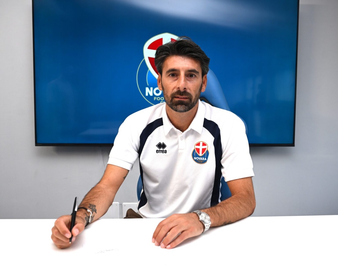 Manuel Iori è il nuovo allenatore del Novara Fc