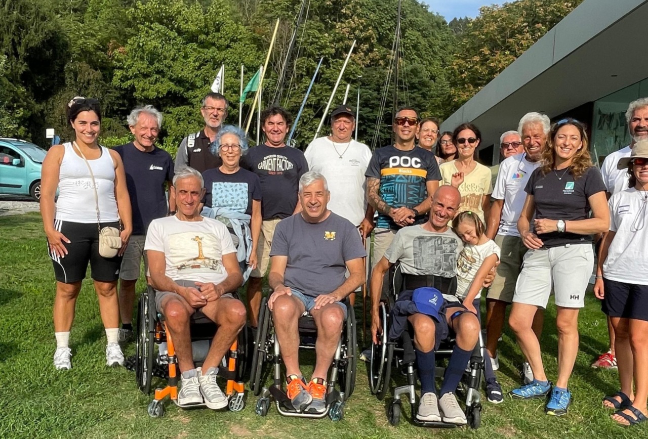 Sul lago d’Orta un raduno di Para Sailing per persone con disabilità