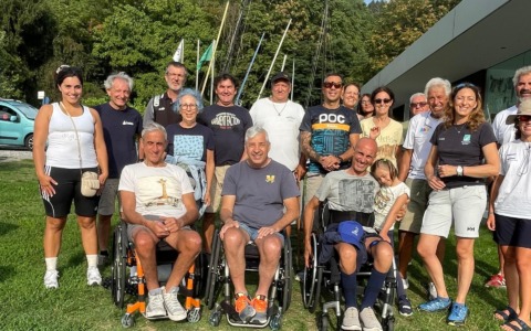 Sul lago d’Orta un raduno di Para Sailing per persone con disabilità