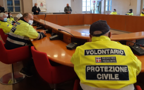 Borgomanero: benemerenza nazionale al Gruppo comunale di Protezione civile