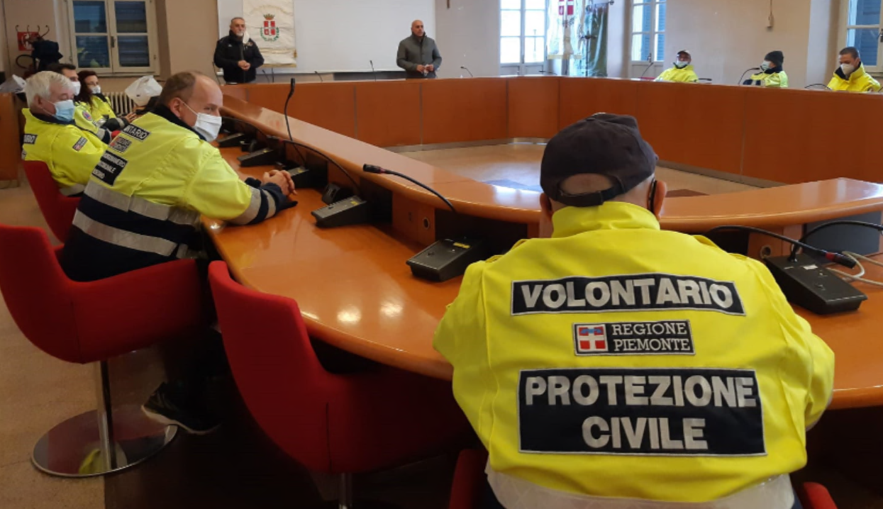 Borgomanero: benemerenza nazionale al Gruppo comunale di Protezione civile