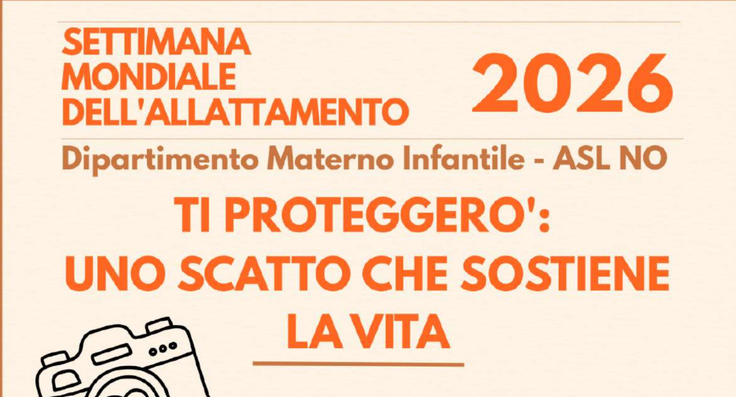 Settimana mondiale dell’Allattamento al Seno: le iniziative dell’Asl di Novara