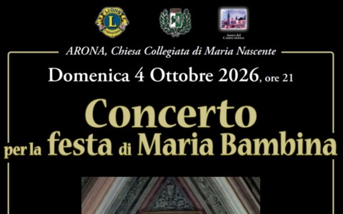Concerto per la patronale di Maria Bambina ad Arona