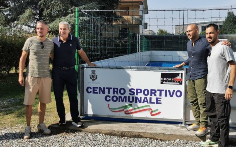 Galliate, inaugurato un nuovo spazio pubblico al Centro Sportivo Comunale