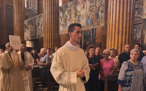 Da Pettenasco alla cattedrale di Novara: Gregorio Clementi ordinato diacono