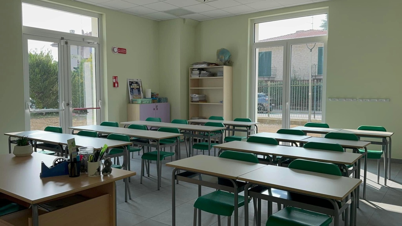 Nuova scuola Buscaglia, consegnato il cantiere: da lunedì 250 bambini nelle nuove aule