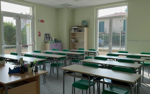 Nuova scuola Buscaglia, consegnato il cantiere: da lunedì 250 bambini nelle nuove aule